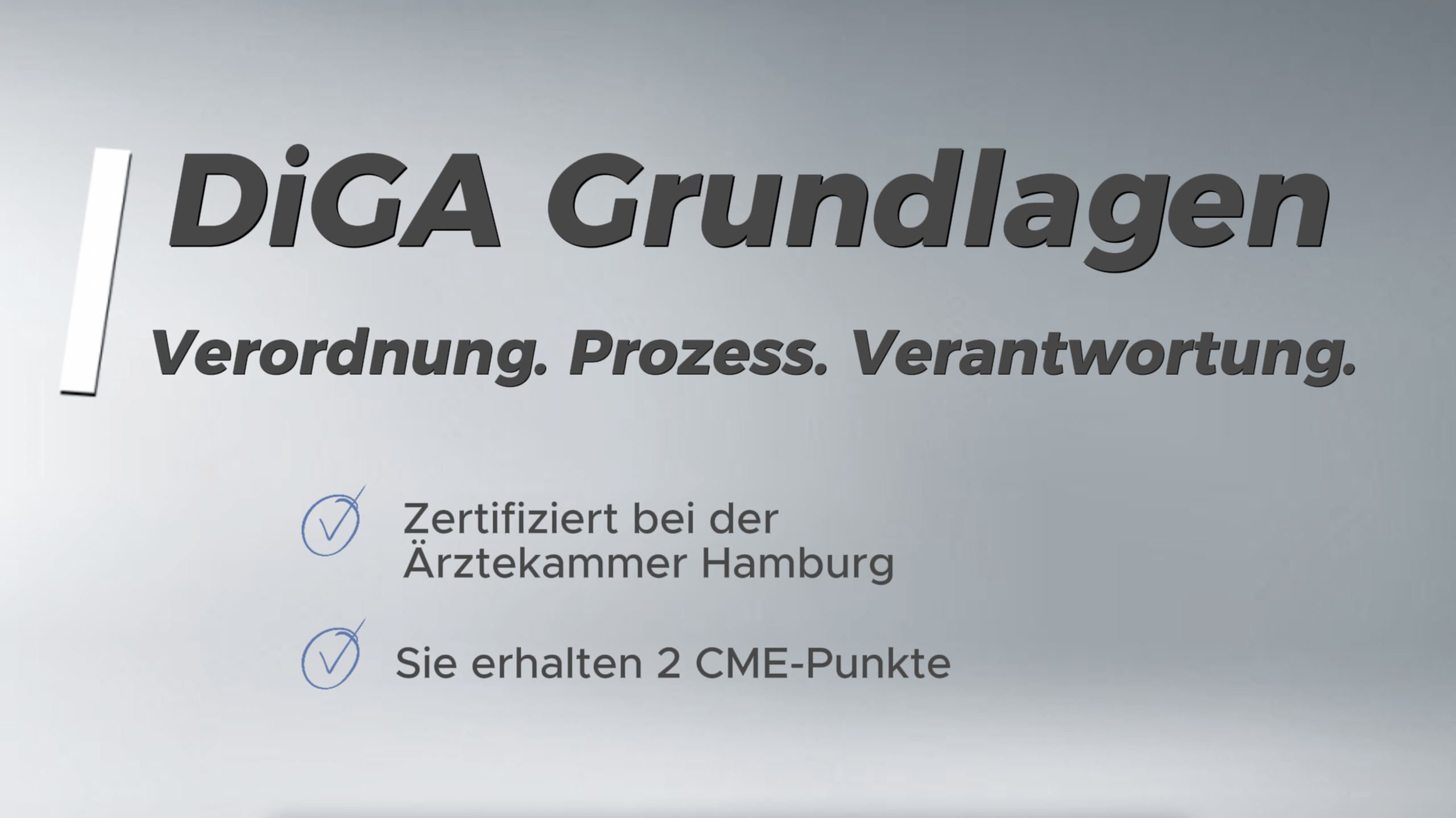 DiGA Grundlagen: Verordnung. Prozess. Verantwortung.